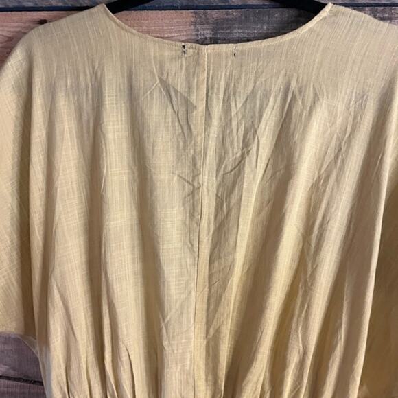 Bluheaven Gold‎ Floral Embroidered Romper Size Small - Picture 11 of 13